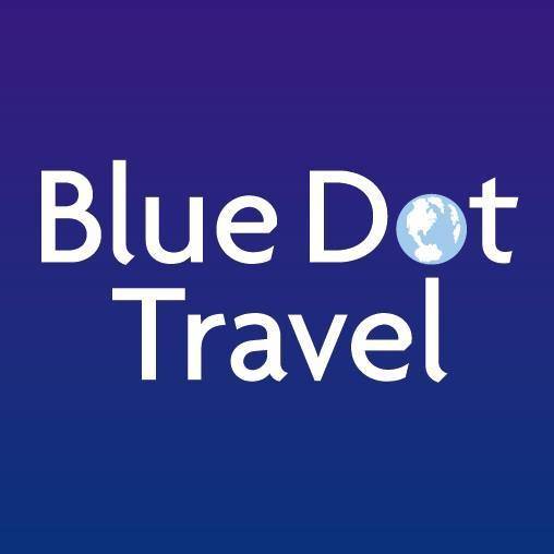 Blue Dot Travel Logo